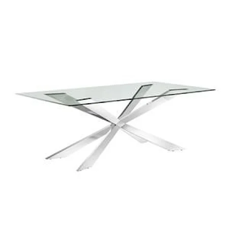 Vortex Glass Dining Table